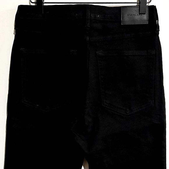 NEW Everlane The High Rise Skinny Jean in Black - Size 30 - Picture 6 of 14